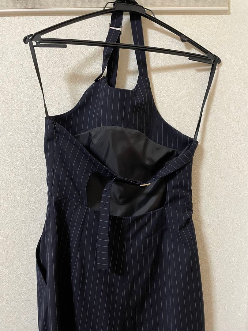 メゾンスペシャル　American Sleeve Stripe Jumpsuit