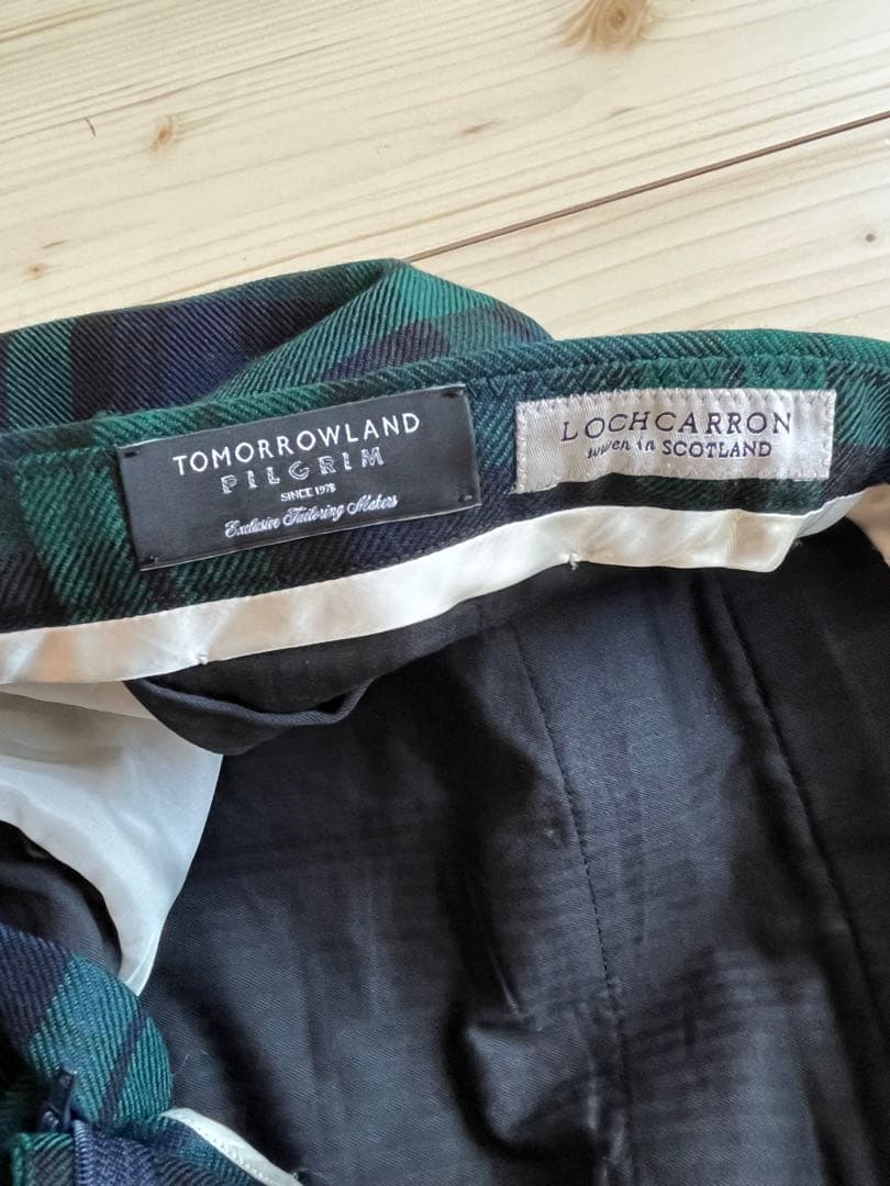 tomorrowland セットアップスーツ