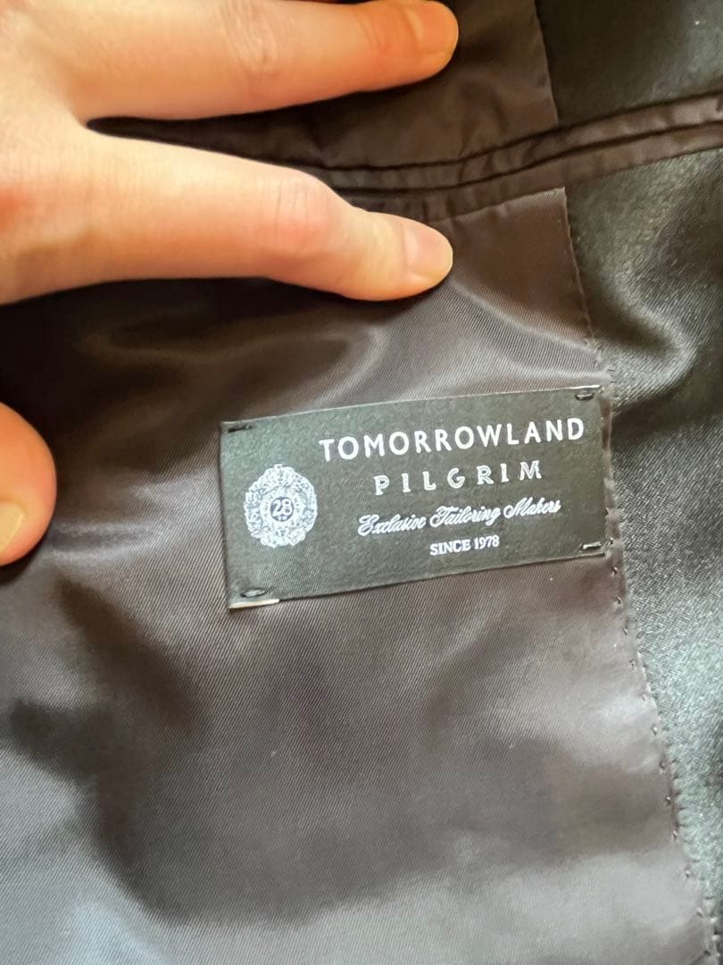 tomorrowland セットアップスーツ