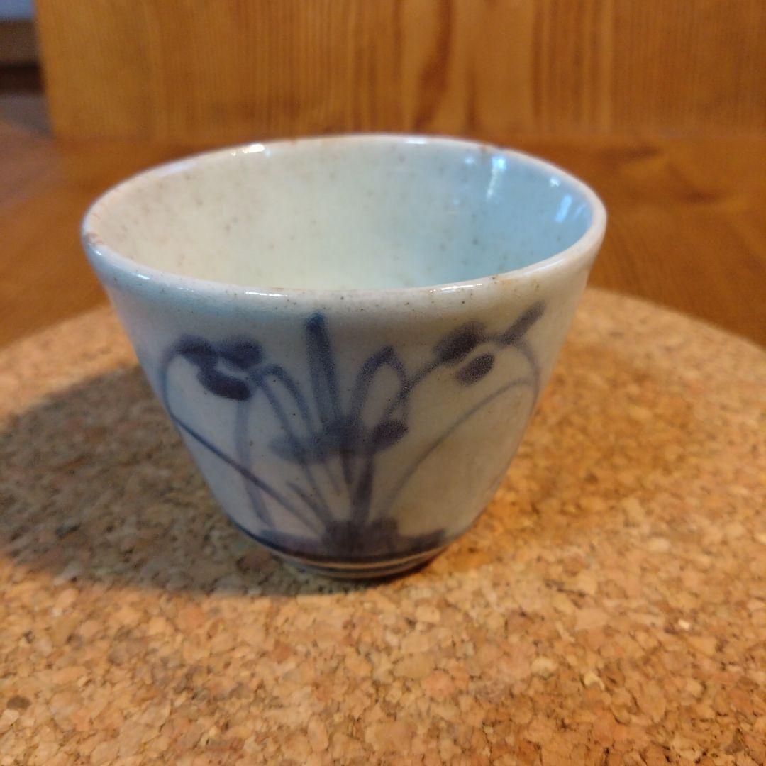 古伊万里初期手　蘭文蕎麦猪口