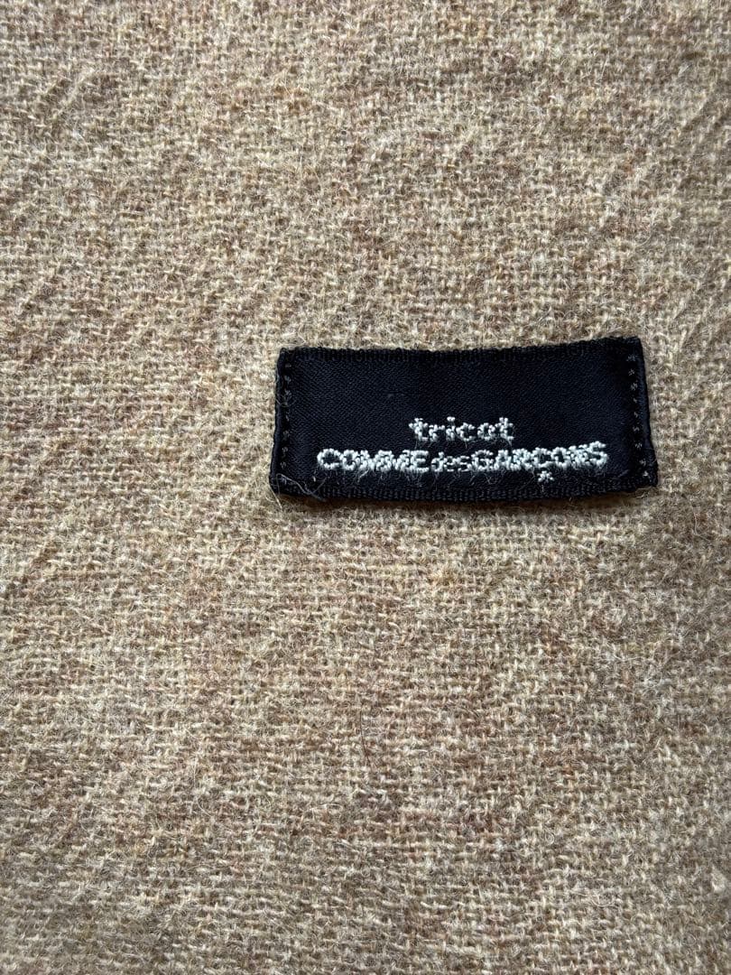 COMME des GARÇONS 大判チェックストール