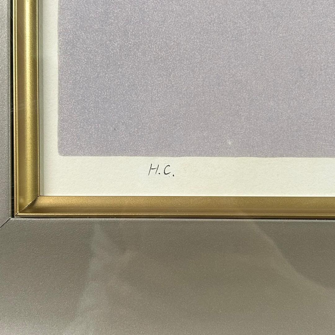 上村松篁「桃花」シルクスクリーン 白寿記念作品 直筆サイン・落款入 証明シール有