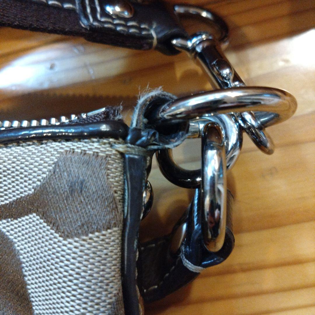 COACH ショルダーバッグ2WAY ベージュ/ブラウン　ハワイアウトレット