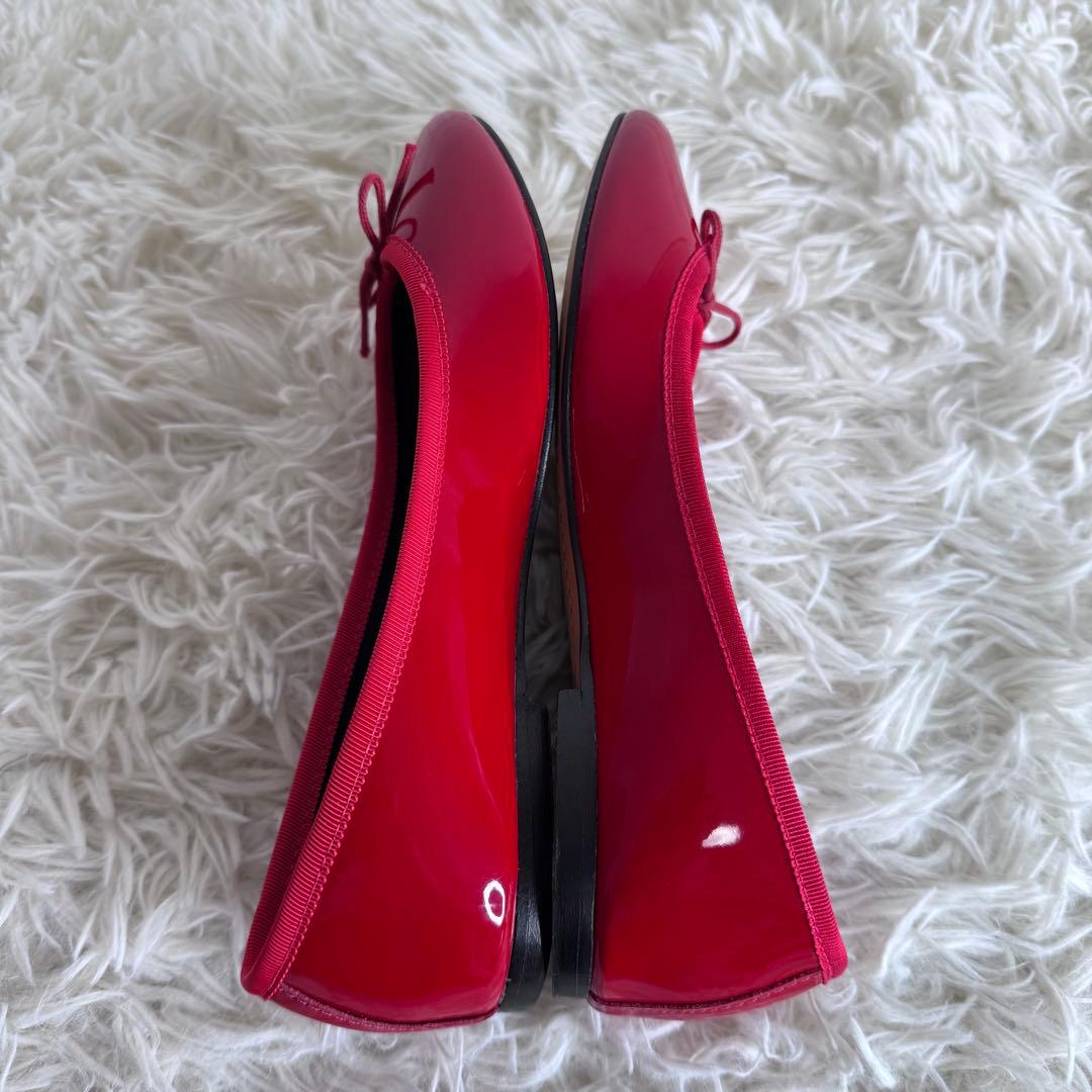 【新品】CATWORTH カットワース バレエシューズ 赤 英国製