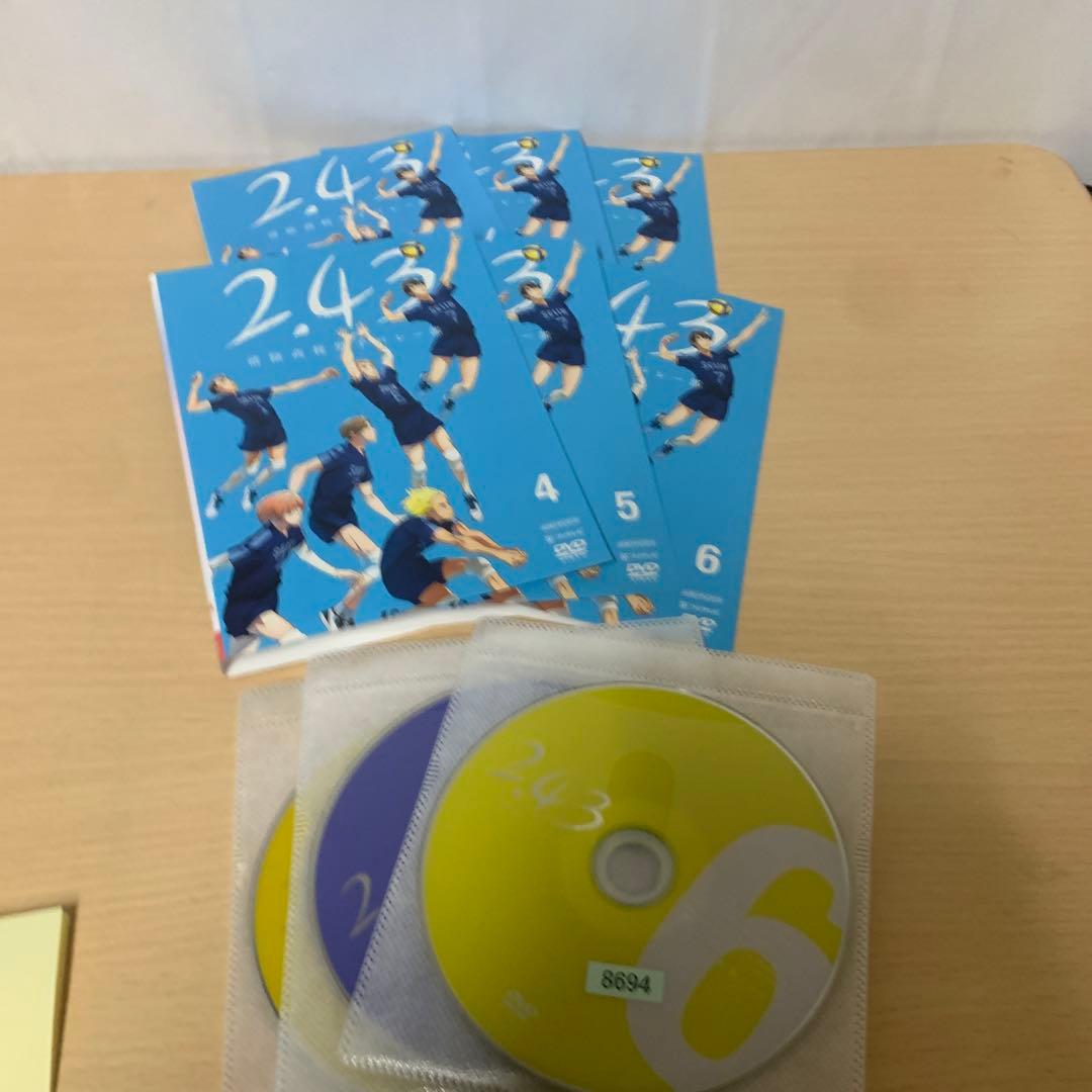 2.43 清陰高校男子バレー部 DVD 1~6全巻セット