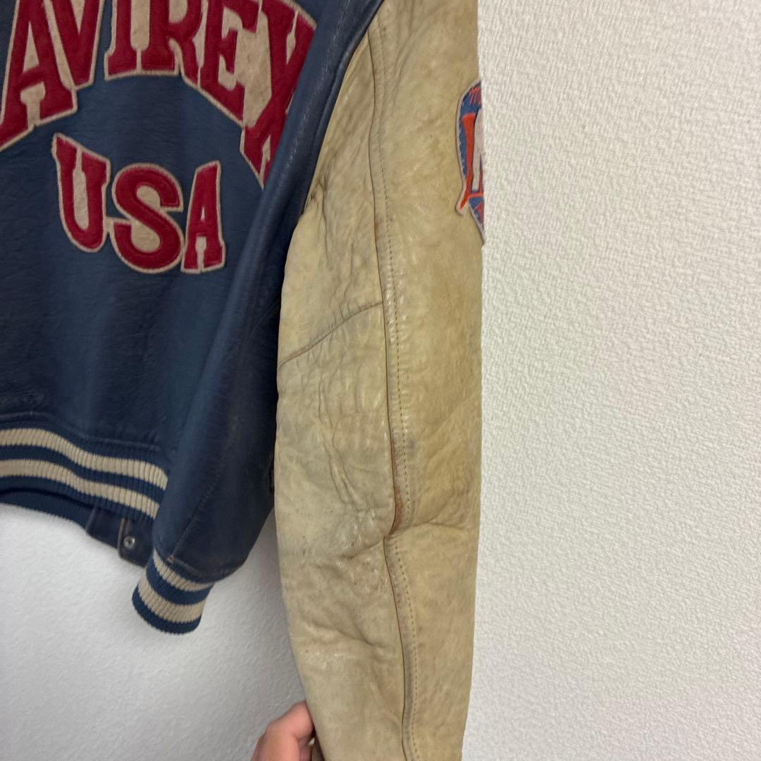 AVIREX USA スタジャン NEWARK ビンテージ