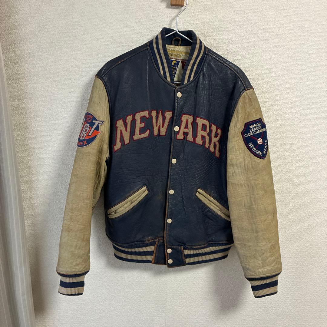 AVIREX USA スタジャン NEWARK ビンテージ