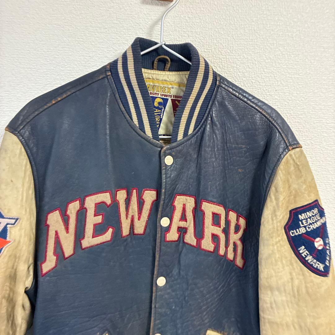 AVIREX USA スタジャン NEWARK ビンテージ