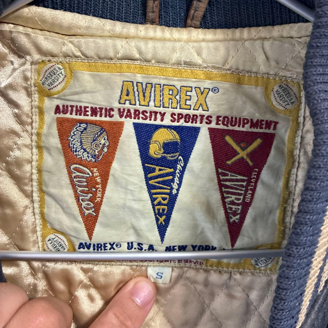 AVIREX USA スタジャン NEWARK ビンテージ