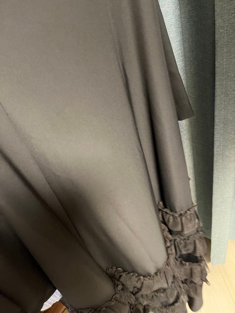 niana トランスペアレントヘムセットアップドレス 2点セット