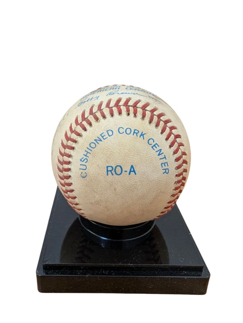 貴重　ミッキーマントル サイン入り野球ボール　ニューヨークヤンキース