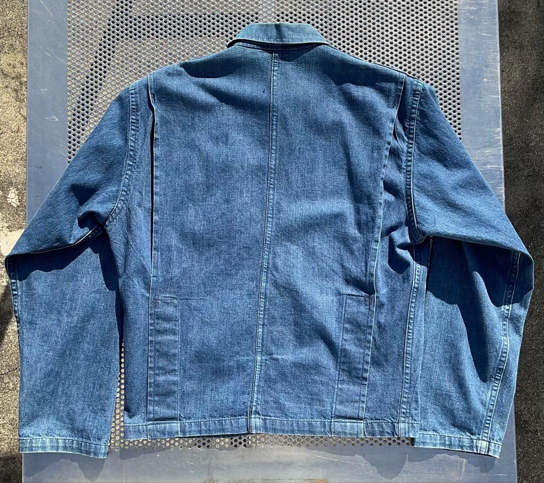 60s 70s Leslie MFG レスリー　デニム　ワークジャケット　短丈