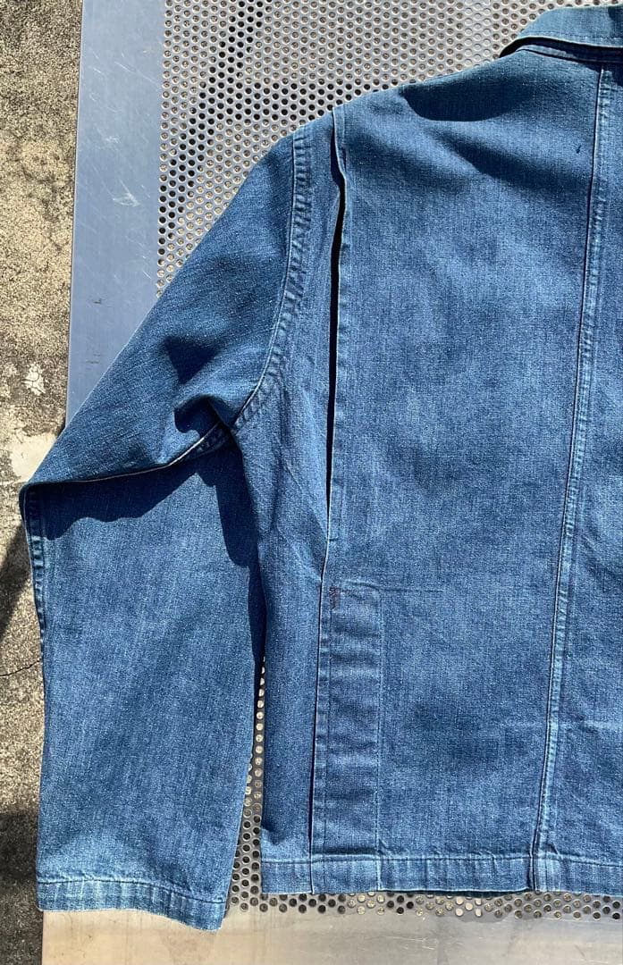 60s 70s Leslie MFG レスリー　デニム　ワークジャケット　短丈