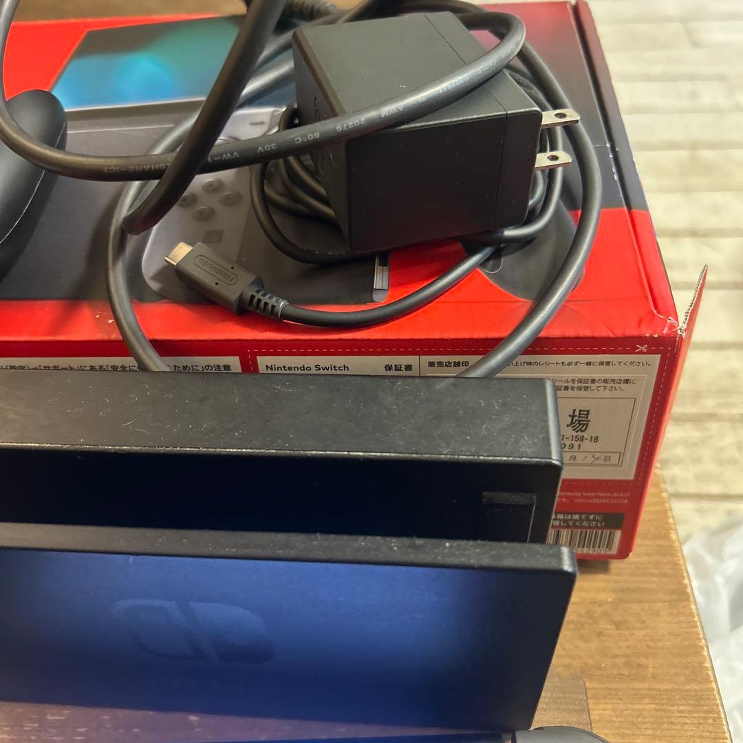 Switch Nintendo Switch Joy-Con L R グレー …