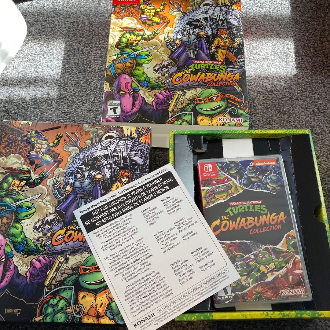 TMNT*COWABUNGA COLLECTION*Switch版/タートルズ