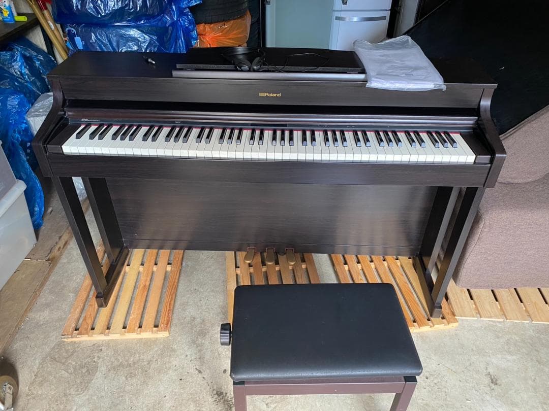 ローランド　HP603 ダークブラウン 電子ピアノ 椅子付き