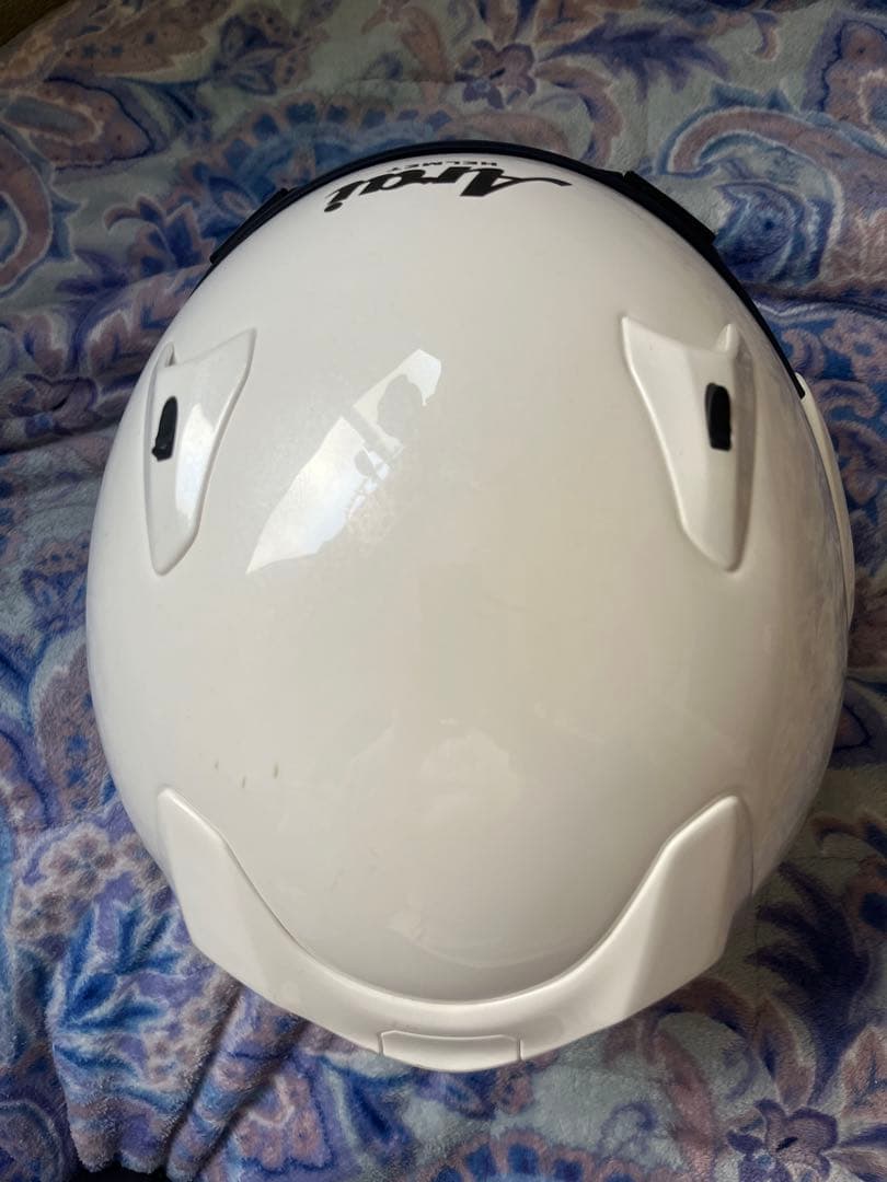 Arai ジェットヘルメット レッドチタン ミラーシールド