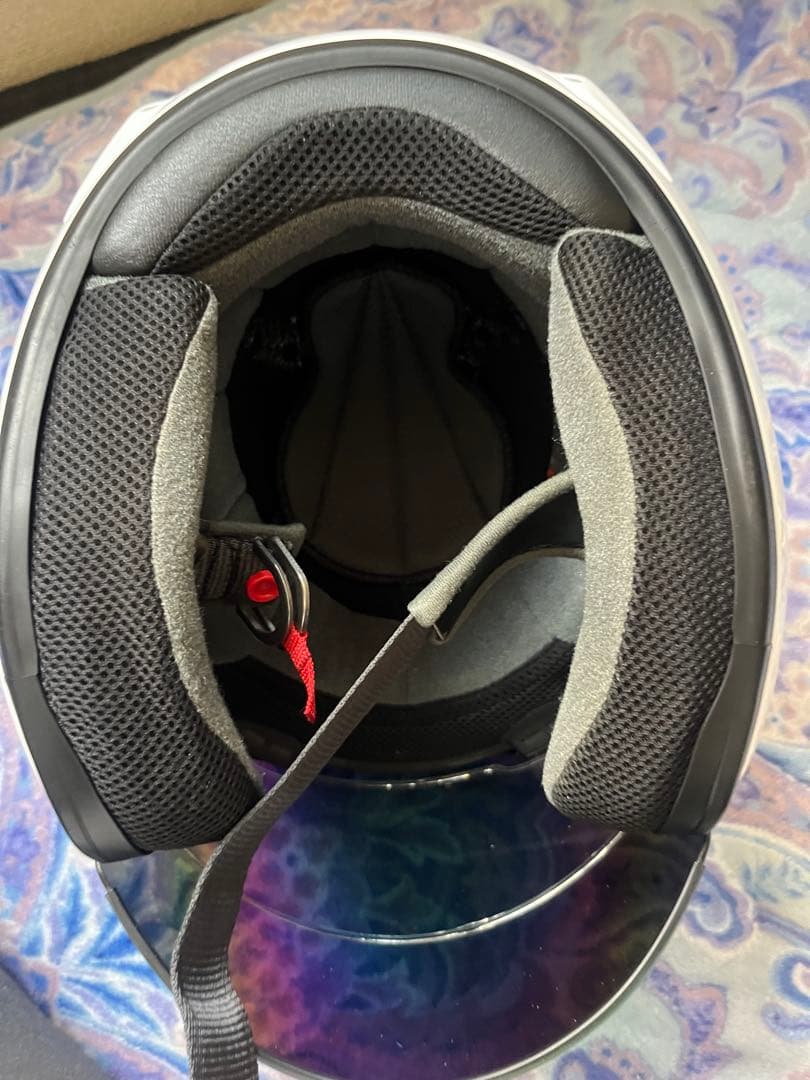 Arai ジェットヘルメット レッドチタン ミラーシールド