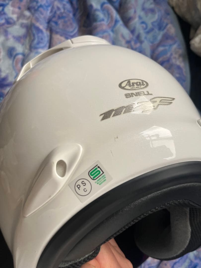Arai ジェットヘルメット レッドチタン ミラーシールド