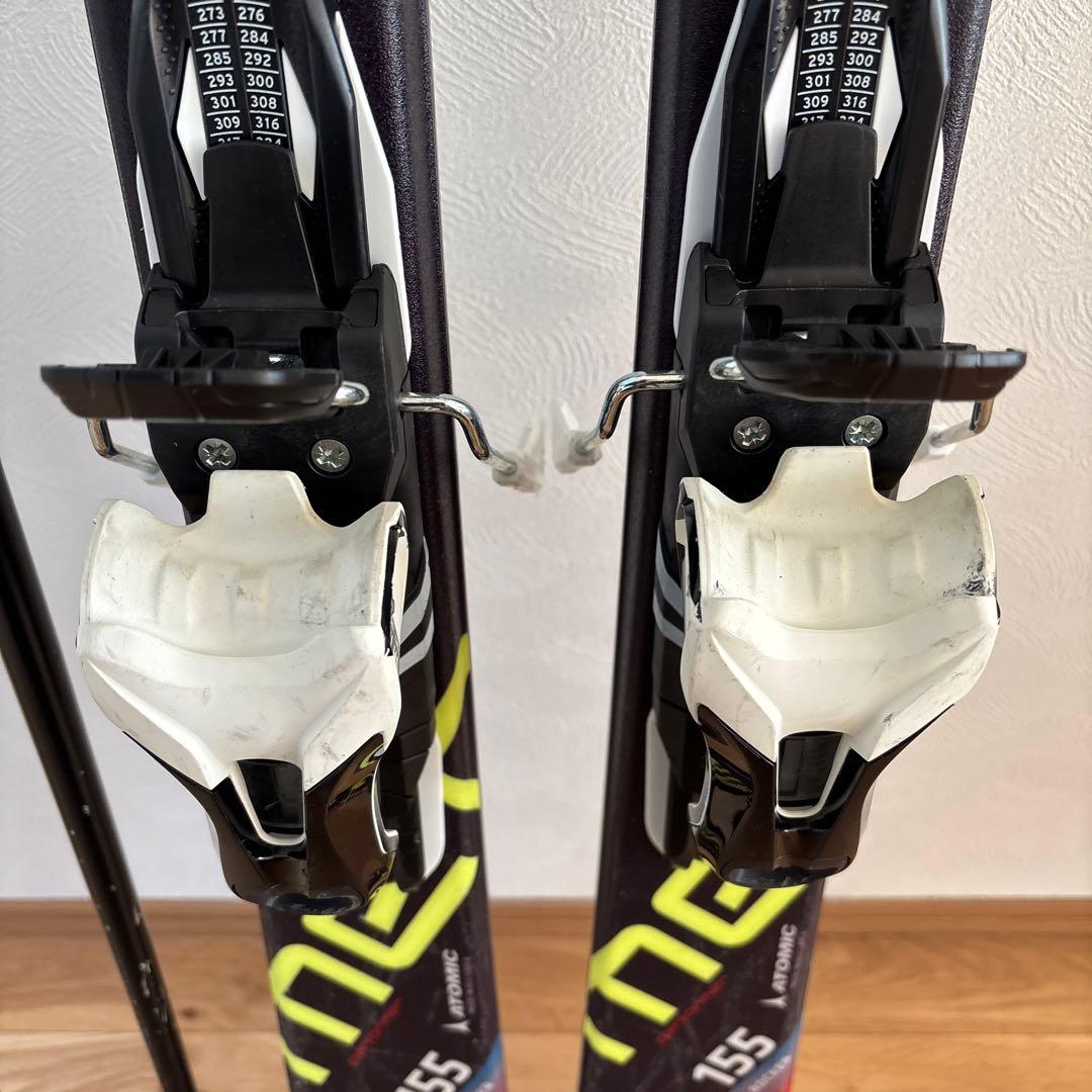 Atomic Performer スキー板とポールセット 155