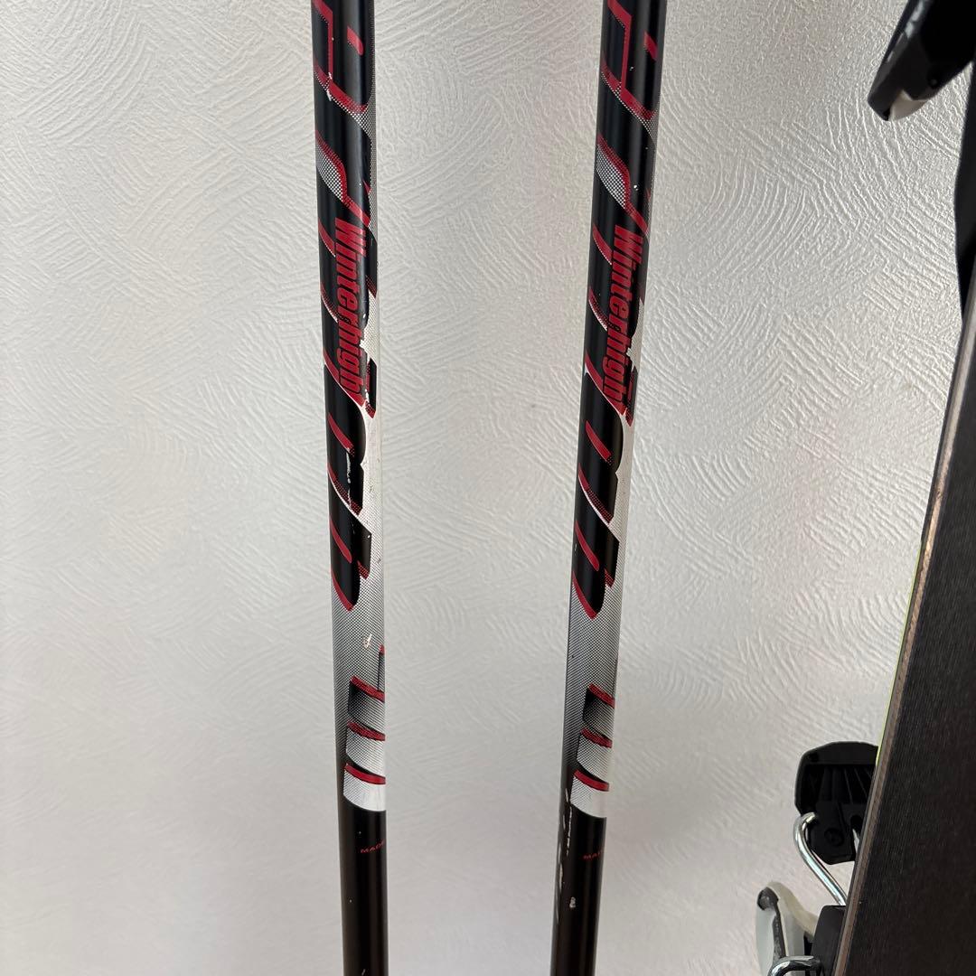 Atomic Performer スキー板とポールセット 155
