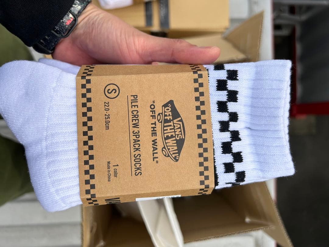 WIND AND SEA x VANS SOCKS Sサイズ 3足セット