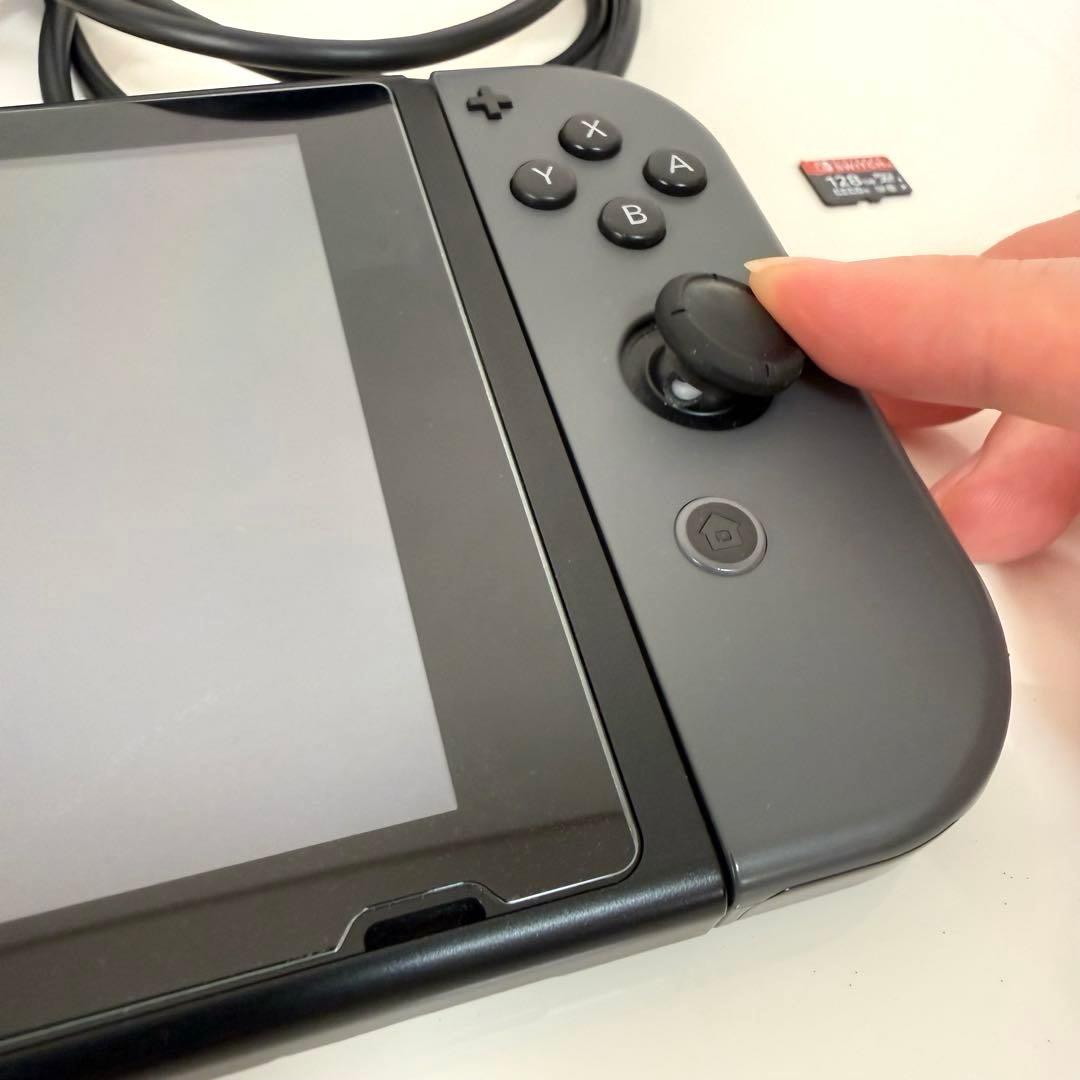 128GB SDカード付き、グレーNintendo Switch 本体＆周辺機器