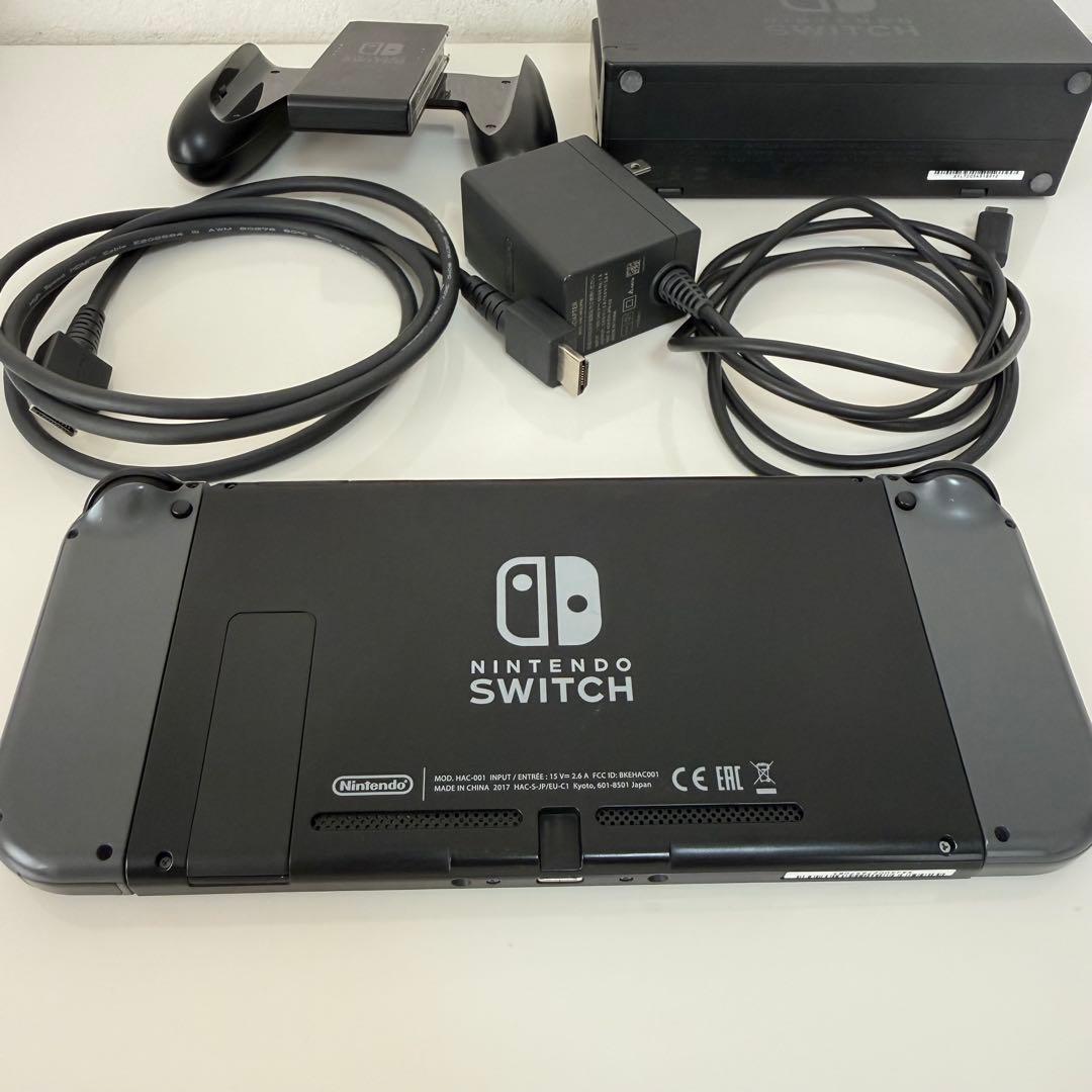128GB SDカード付き、グレーNintendo Switch 本体＆周辺機器