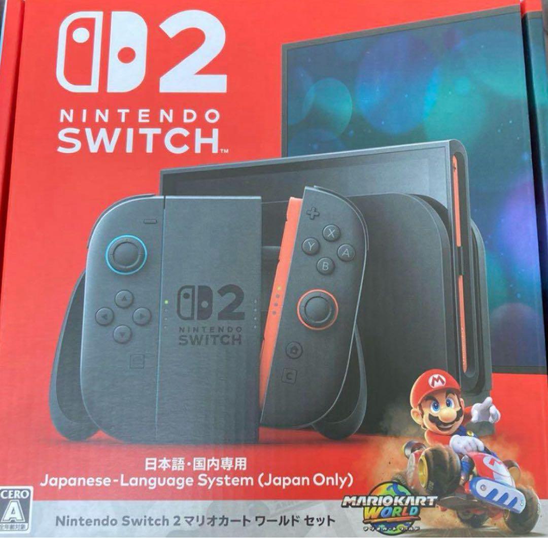 Nintendo Switch 2 日本語国内専用 マリオカートワールド セット