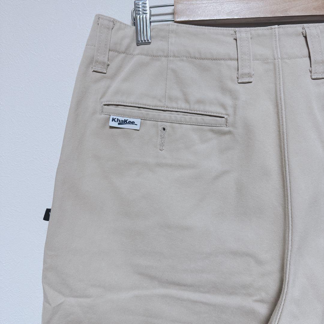 DESCENDANT KhaKee テーパードパンツ チノパン ベージュ