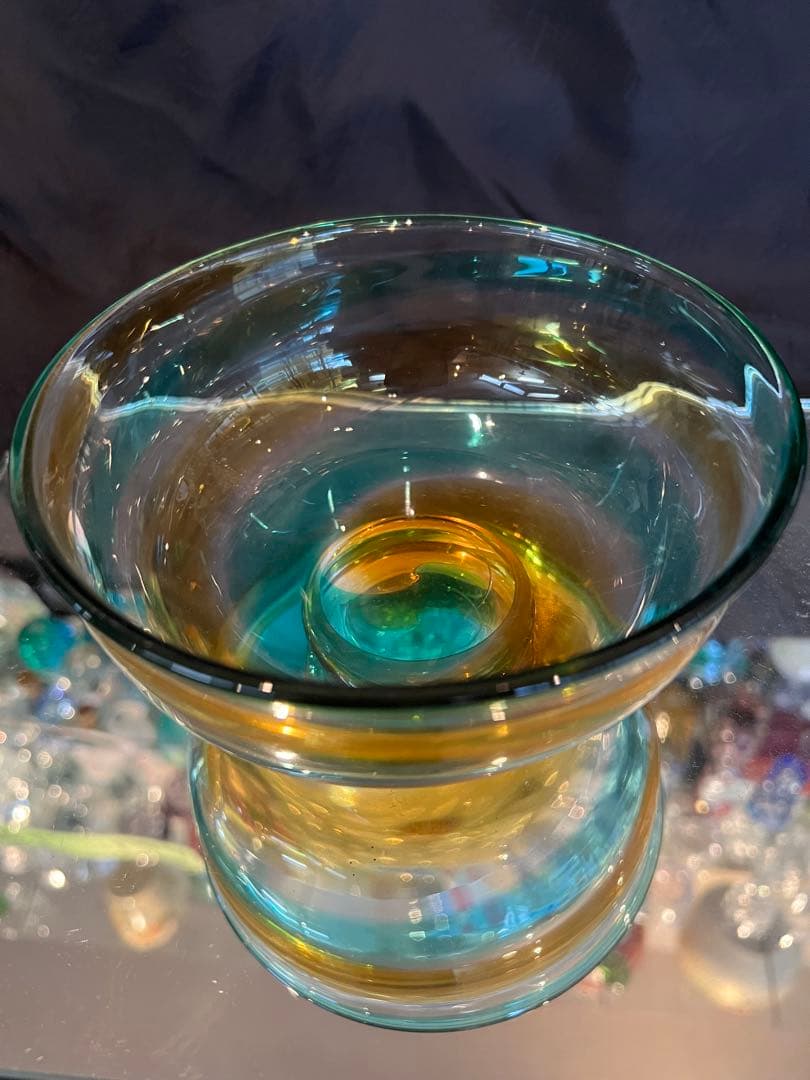 売約済み　津軽びいどろ中鉢②種＆マルティー水崎フルーツ小鉢