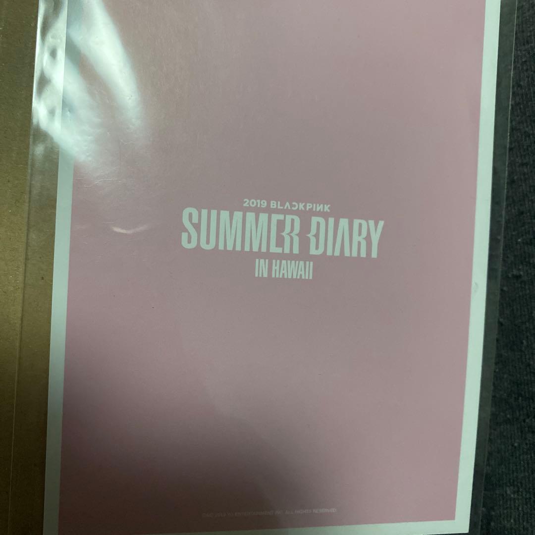 BLACKPINK ジス　サイン　直筆　ポストカード