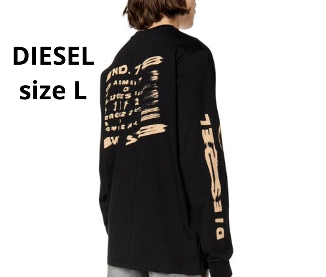 DIESEL メンズ ロンT Lサイズ