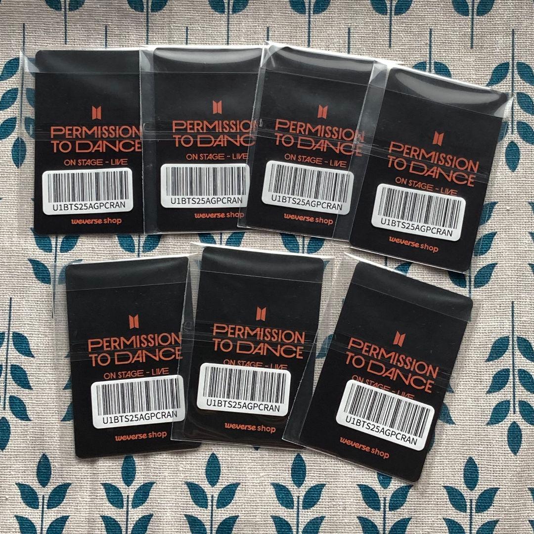 BTS STAGE-SEOUL GLOBAL P.T.D 購入限定 セット7枚