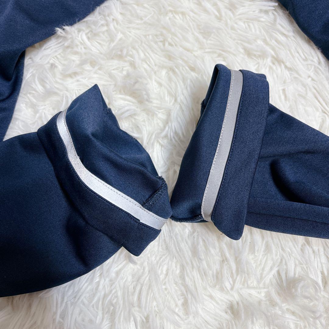 adidas アディダス　PSFA セットアップ ストライプ スーツネイビー　L