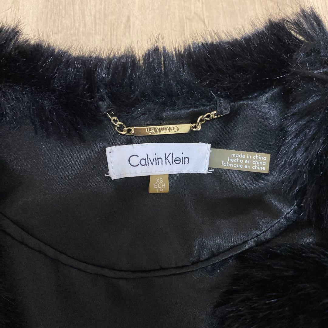   ブラックファーコート XS