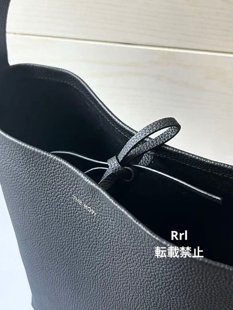 THE ROW N/S パークトート　ミディアム　ブラック　レザーバッグ