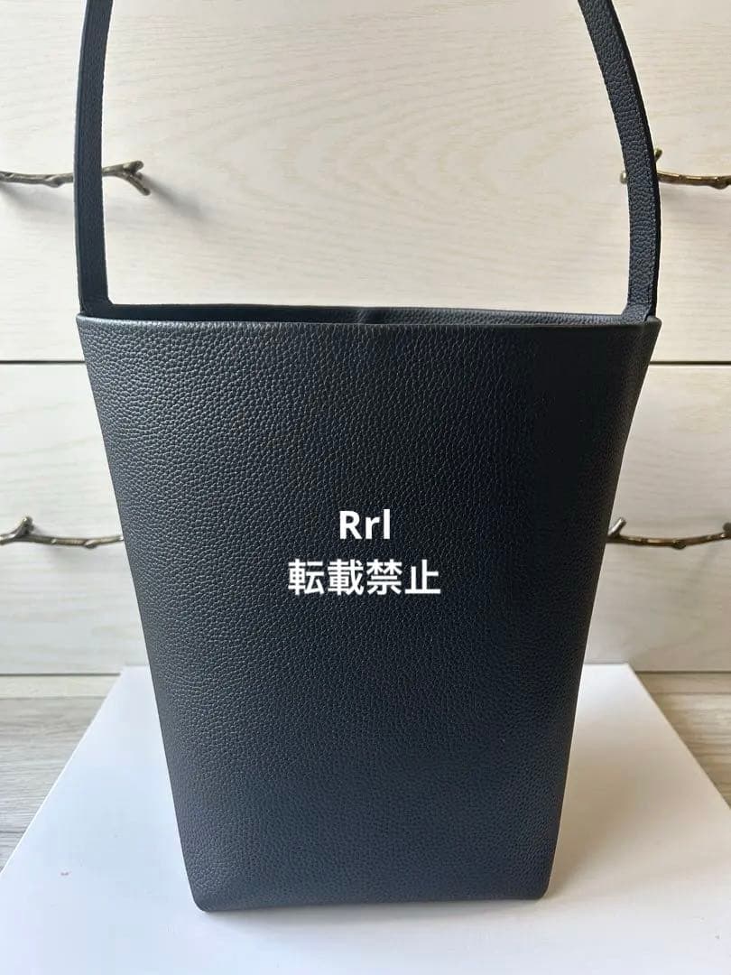 THE ROW N/S パークトート　ミディアム　ブラック　レザーバッグ