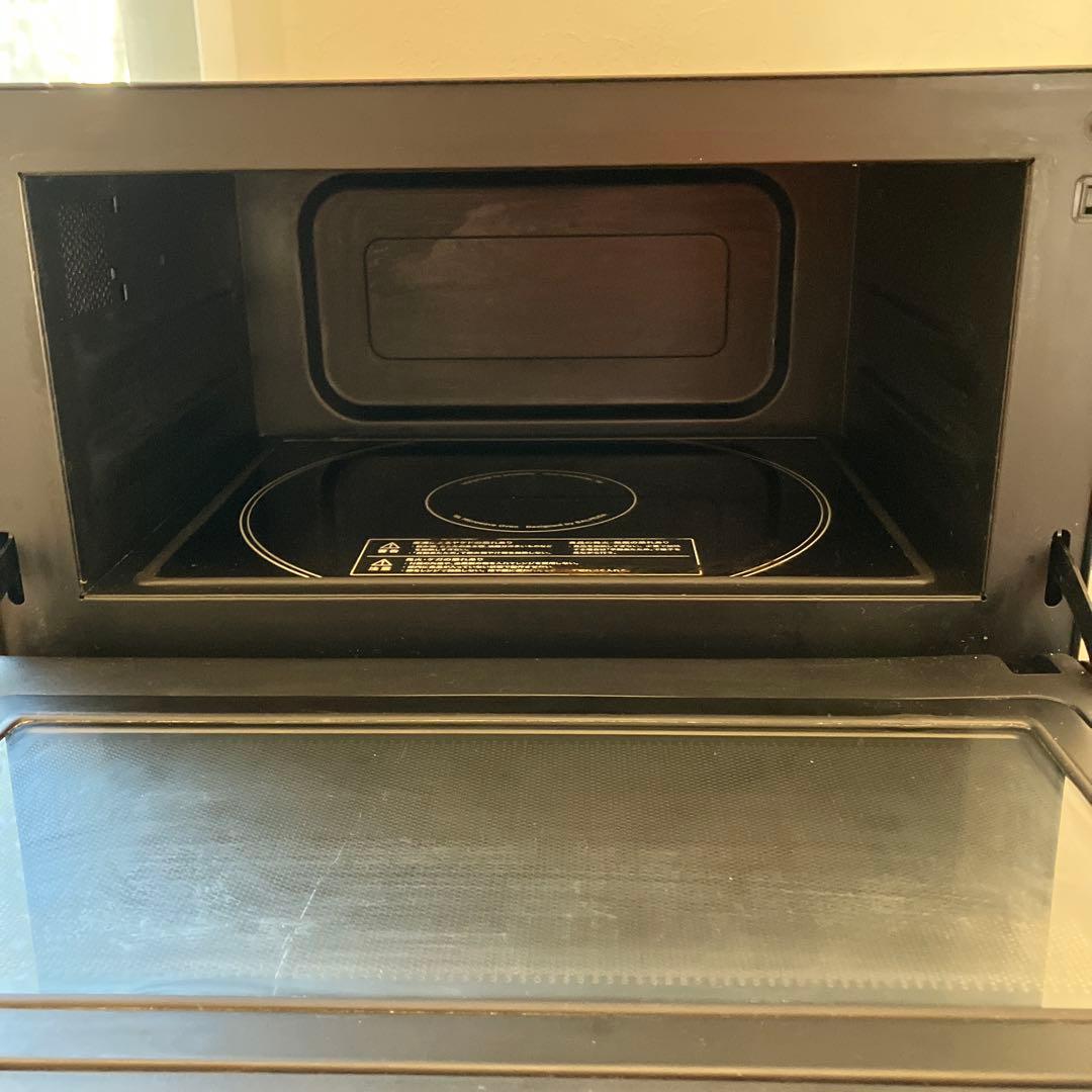 【ジャンク】2019年製　BALMUDA オーブンレンジ　ブラック