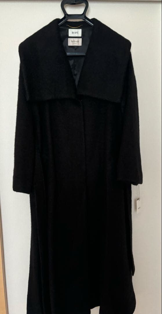 youkobon新品ROPÉ エアリーモヘアシャギーロングコート