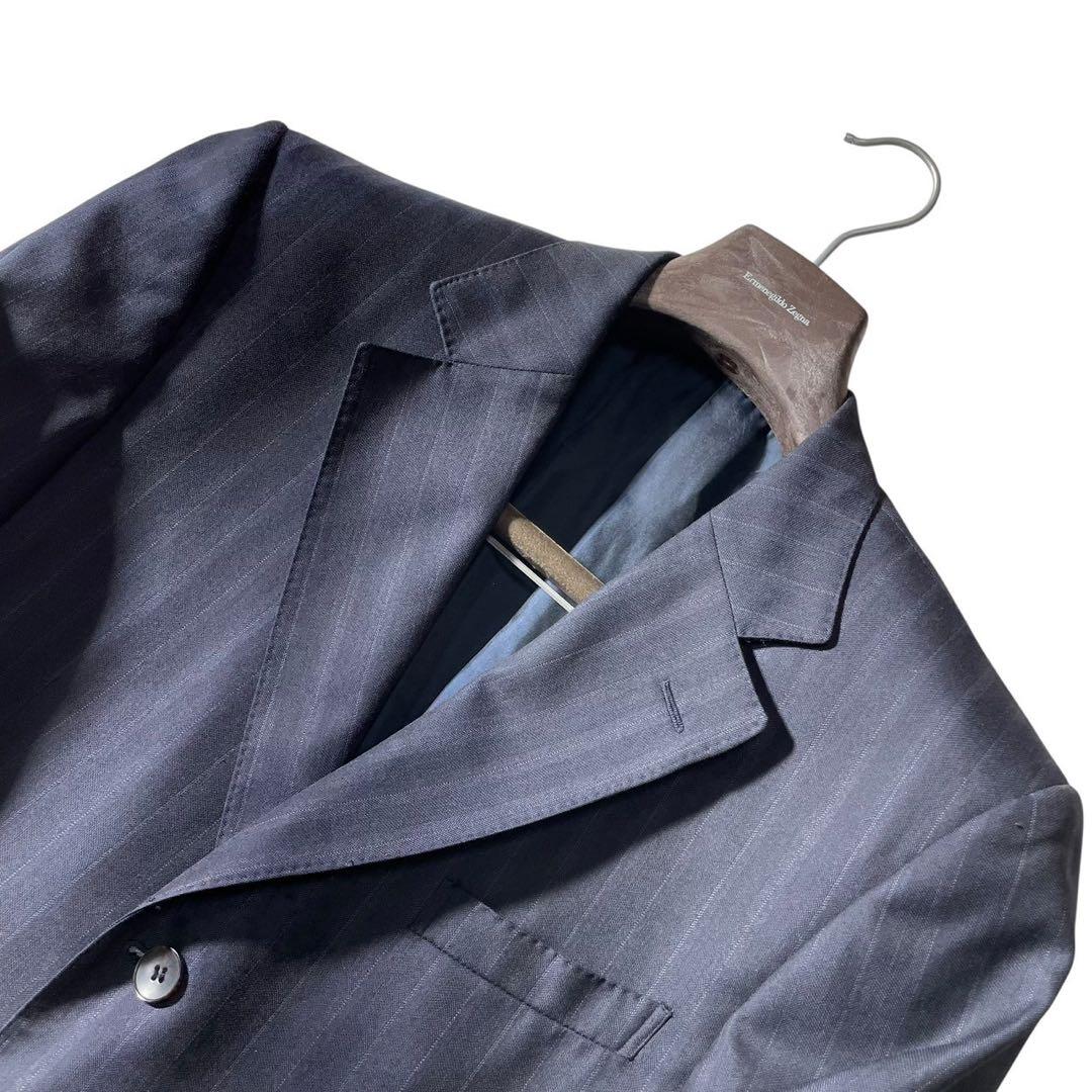 GUCCI グッチ トムフォード期 スーツ ストライプ XL ウール シルク