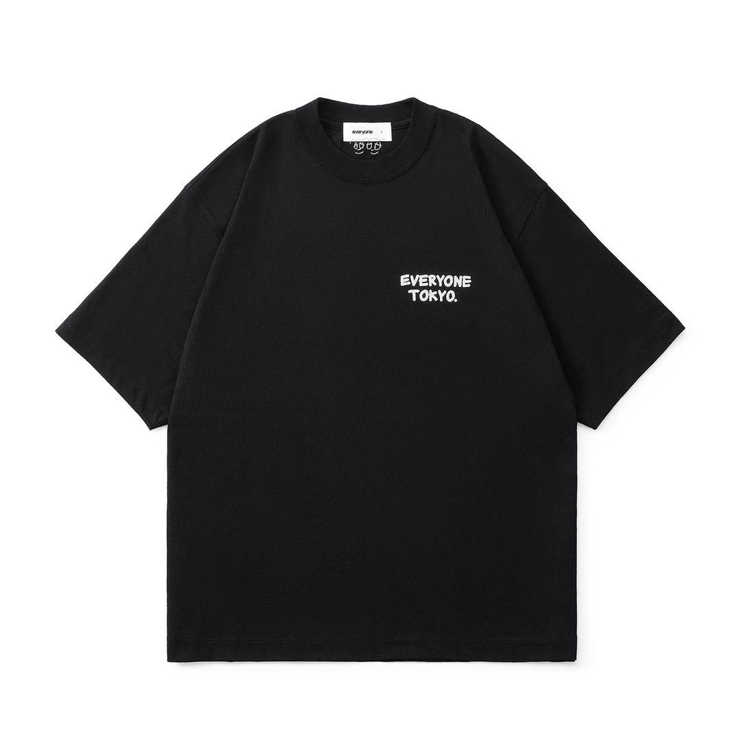 **す様 everyone j.30000 logo s/s tee