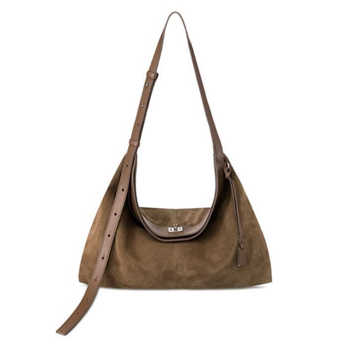 JOY GRYSON Seli Shoulder Bag Suede 牛革