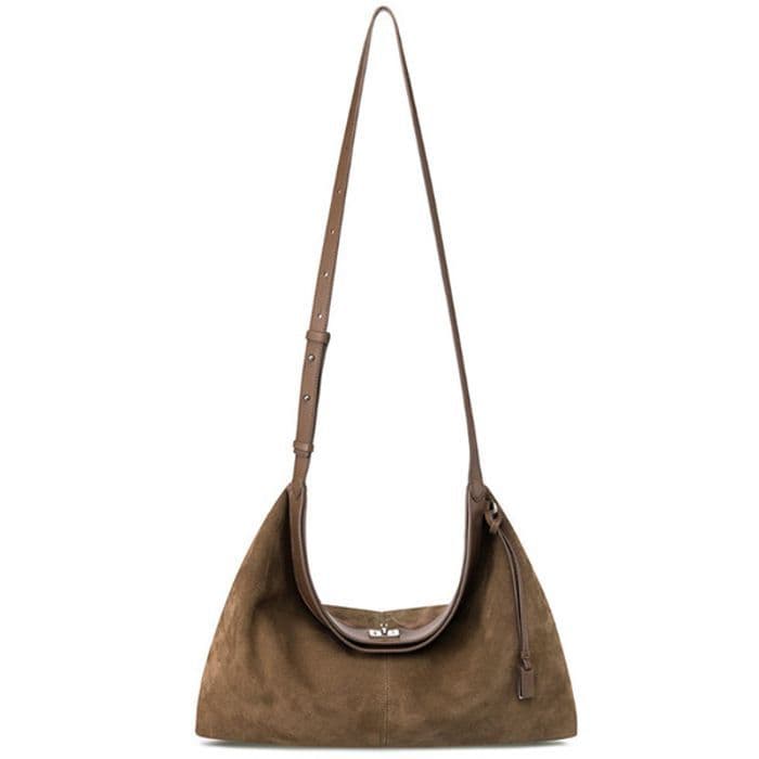 JOY GRYSON Seli Shoulder Bag Suede 牛革