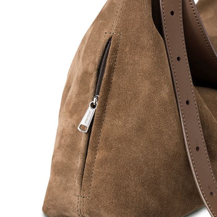 JOY GRYSON Seli Shoulder Bag Suede 牛革