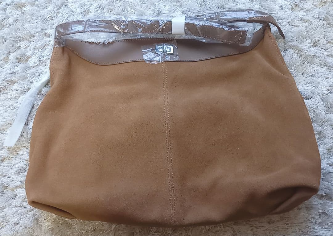 JOY GRYSON Seli Shoulder Bag Suede 牛革