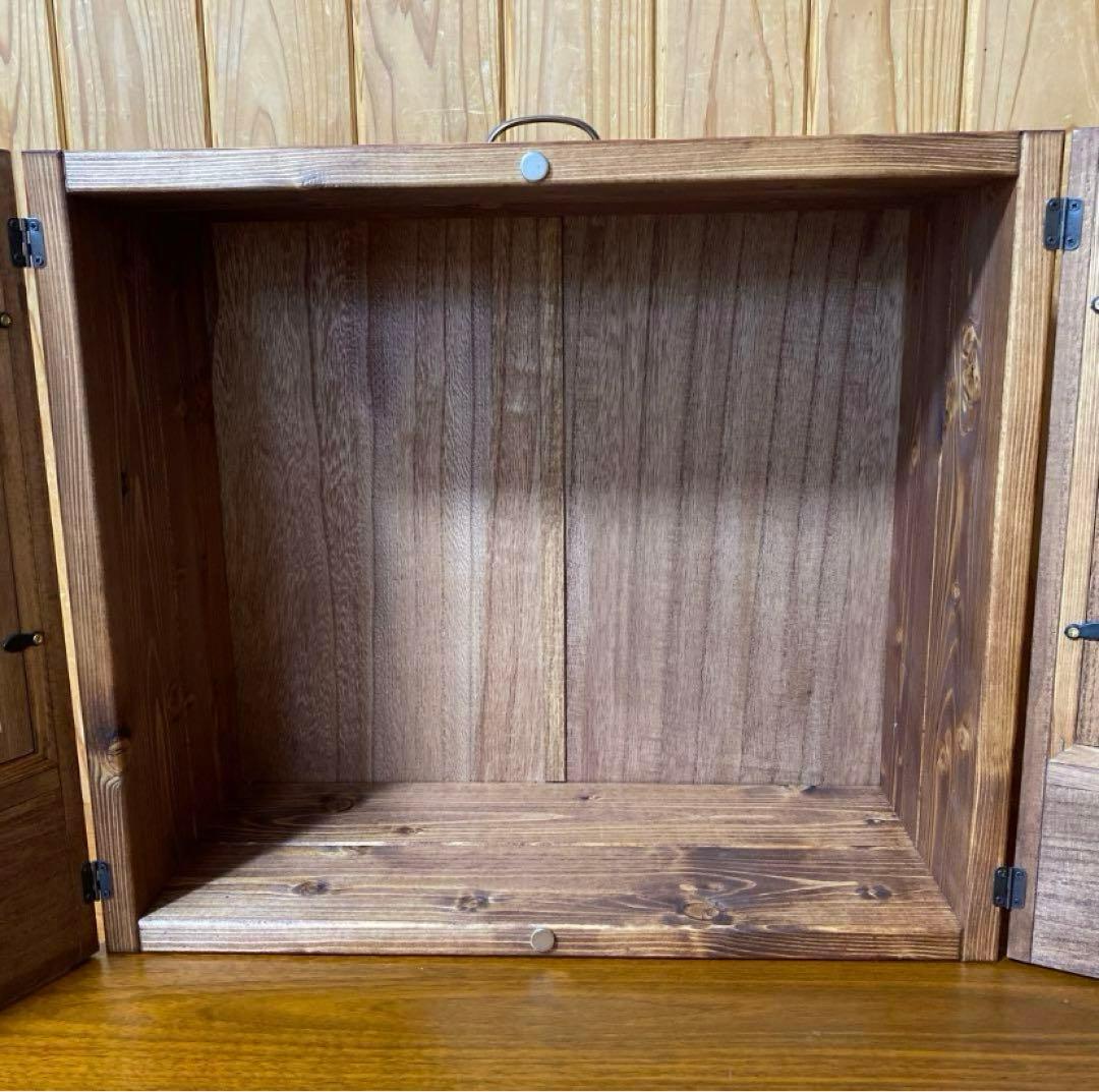 Aoi…おまとめお値引き大歓迎❤専用　人形用木製収納ケース　ハンドメイド