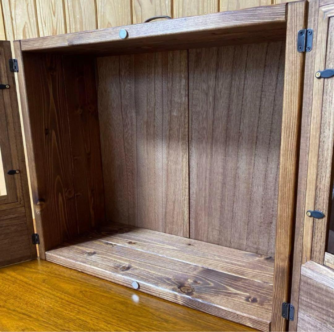 Aoi…おまとめお値引き大歓迎❤専用　人形用木製収納ケース　ハンドメイド