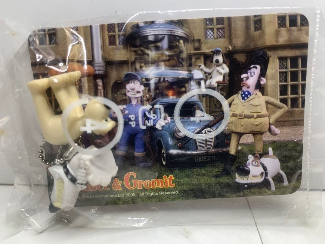 ウォレスとグルミット 彩色マスコット フィギュア 全5種類　他グッズ　まとめ販売