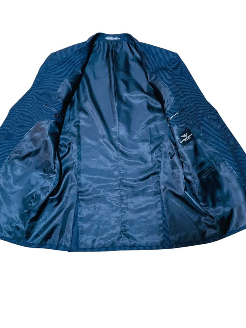 超美品 GIORGIO ARMANI 高級 スーツ セットアップ 54A XXL